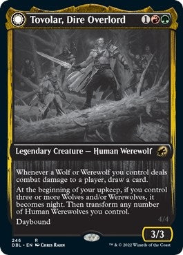 Image for Tovolar, Dire Overlord (246) [Innistrad: Double Feature] - Magic: The Gathering