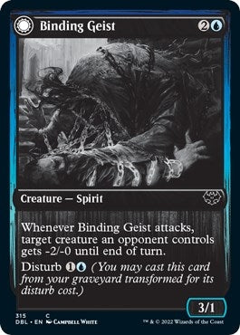 Image for Binding Geist (315) [Innistrad: Double Feature] - Magic: The Gathering