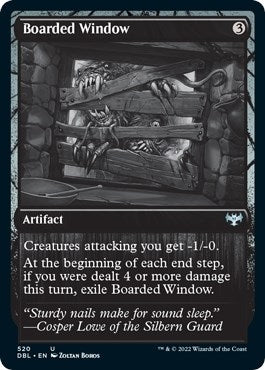 Image for Boarded Window (520) [Innistrad: Double Feature] - Magic: The Gathering