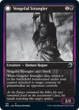 Image for Vengeful Strangler (126) [Innistrad: Double Feature] - Magic: The Gathering