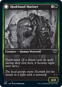 Image for Hookhand Mariner (470) [Innistrad: Double Feature] - Magic: The Gathering