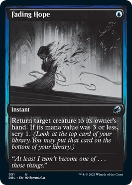 Image for Fading Hope (51) [Innistrad: Double Feature] - Magic: The Gathering