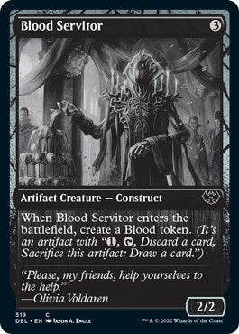 Image for Blood Servitor (519) [Innistrad: Double Feature] - Magic: The Gathering