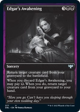 Image for Edgar's Awakening (377) [Innistrad: Double Feature] - Magic: The Gathering