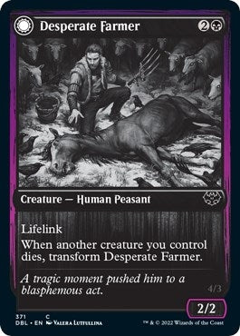 Image for Desperate Farmer (371) [Innistrad: Double Feature] - Magic: The Gathering