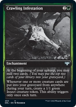 Image for Crawling Infestation (460) [Innistrad: Double Feature] - Magic: The Gathering