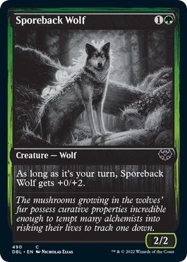Image for Sporeback Wolf (490) [Innistrad: Double Feature] - Magic: The Gathering