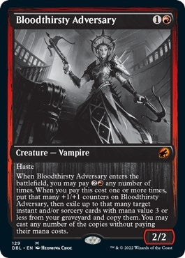 Image for Bloodthirsty Adversary (129) [Innistrad: Double Feature] - Magic: The Gathering