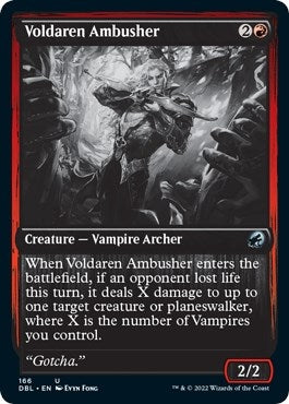 Image for Voldaren Ambusher (166) [Innistrad: Double Feature] - Magic: The Gathering