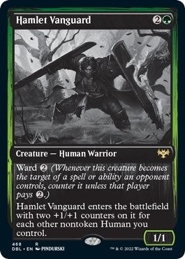 Image for Hamlet Vanguard (468) [Innistrad: Double Feature] - Magic: The Gathering