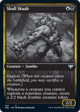 Image for Skull Skaab (515) [Innistrad: Double Feature] - Magic: The Gathering