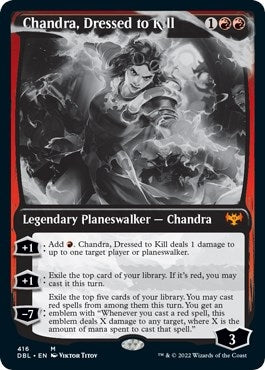 Image for Chandra, Dressed to Kill (416) [Innistrad: Double Feature] - Magic: The Gathering