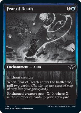 Image for Fear of Death (326) [Innistrad: Double Feature] - Magic: The Gathering