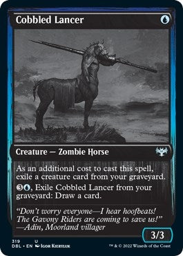 Image for Cobbled Lancer (319) [Innistrad: Double Feature] - Magic: The Gathering
