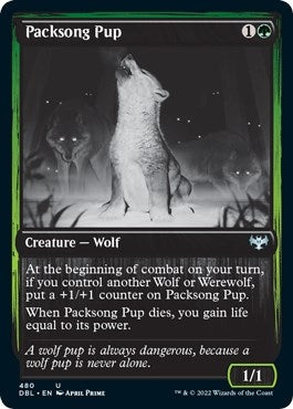Image for Packsong Pup (480) [Innistrad: Double Feature] - Magic: The Gathering
