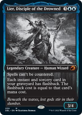 Image for Lier, Disciple of the Drowned (59) [Innistrad: Double Feature] - Magic: The Gathering