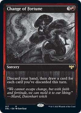 Image for Change of Fortune (417) [Innistrad: Double Feature] - Magic: The Gathering