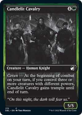 Image for Candlelit Cavalry (175) [Innistrad: Double Feature] - Magic: The Gathering