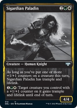 Image for Sigardian Paladin (514) [Innistrad: Double Feature] - Magic: The Gathering