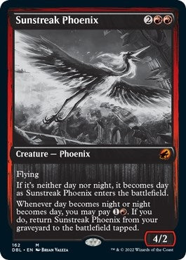 Image for Sunstreak Phoenix (162) [Innistrad: Double Feature] - Magic: The Gathering