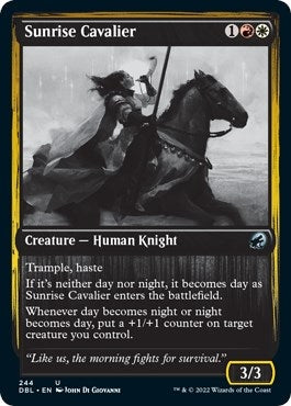 Image for Sunrise Cavalier (244) [Innistrad: Double Feature] - Magic: The Gathering