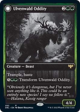 Image for Ulvenwald Oddity (492) [Innistrad: Double Feature] - Magic: The Gathering