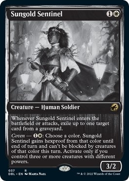 Image for Sungold Sentinel (37) [Innistrad: Double Feature] - Magic: The Gathering
