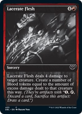 Image for Lacerate Flesh (433) [Innistrad: Double Feature] - Magic: The Gathering