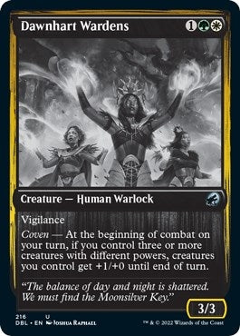 Image for Dawnhart Wardens (216) [Innistrad: Double Feature] - Magic: The Gathering