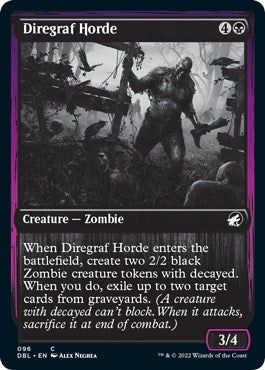 Image for Diregraf Horde (96) [Innistrad: Double Feature] - Magic: The Gathering