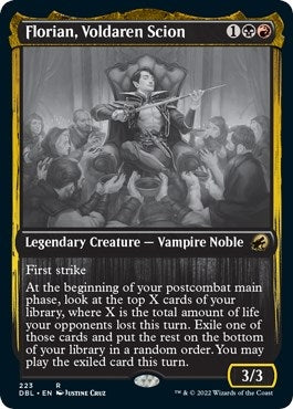 Image for Florian, Voldaren Scion (223) [Innistrad: Double Feature] - Magic: The Gathering