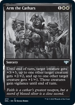 Image for Arm the Cathars (270) [Innistrad: Double Feature] - Magic: The Gathering