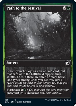 Image for Path to the Festival (191) [Innistrad: Double Feature] - Magic: The Gathering