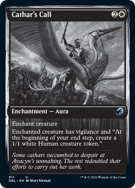 Image for Cathar's Call (11) [Innistrad: Double Feature] - Magic: The Gathering