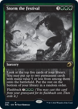 Image for Storm the Festival (200) [Innistrad: Double Feature] - Magic: The Gathering