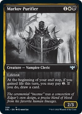 Image for Markov Purifier (508) [Innistrad: Double Feature] - Magic: The Gathering