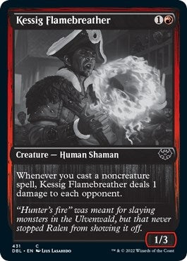 Image for Kessig Flamebreather (431) [Innistrad: Double Feature] - Magic: The Gathering