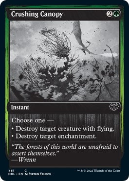Image for Crushing Canopy (461) [Innistrad: Double Feature] - Magic: The Gathering