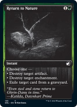 Image for Return to Nature (195) [Innistrad: Double Feature] - Magic: The Gathering