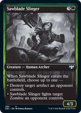 Image for Sawblade Slinger (484) [Innistrad: Double Feature] - Magic: The Gathering