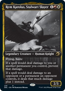 Image for Rem Karolus, Stalwart Slayer (235) [Innistrad: Double Feature] - Magic: The Gathering