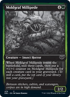 Image for Moldgraf Millipede (476) [Innistrad: Double Feature] - Magic: The Gathering