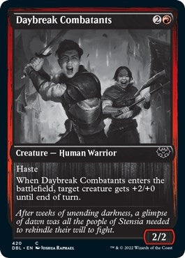 Image for Daybreak Combatants (420) [Innistrad: Double Feature] - Magic: The Gathering
