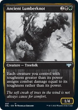 Image for Ancient Lumberknot (497) [Innistrad: Double Feature] - Magic: The Gathering
