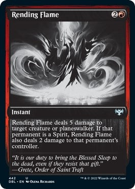 Image for Rending Flame (442) [Innistrad: Double Feature] - Magic: The Gathering