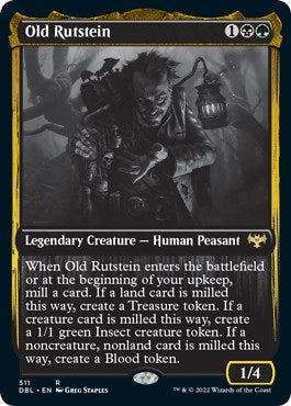 Image for Old Rutstein (511) [Innistrad: Double Feature] - Magic: The Gathering
