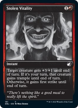 Image for Stolen Vitality (161) [Innistrad: Double Feature] - Magic: The Gathering