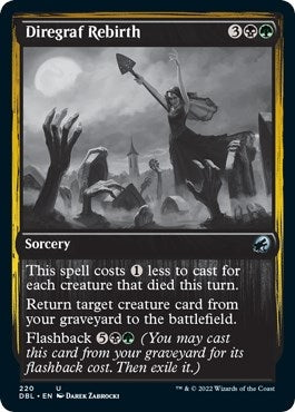 Image for Diregraf Rebirth (220) [Innistrad: Double Feature] - Magic: The Gathering