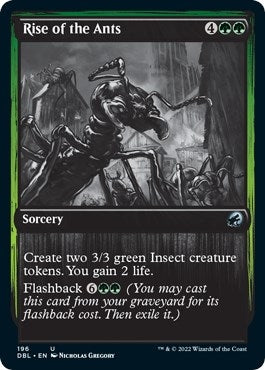 Image for Rise of the Ants (196) [Innistrad: Double Feature] - Magic: The Gathering