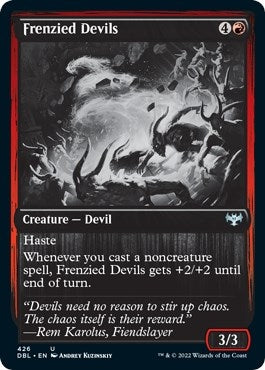 Image for Frenzied Devils (426) [Innistrad: Double Feature] - Magic: The Gathering